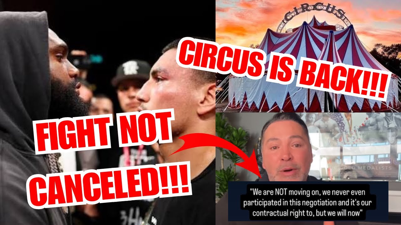 VERGIL ORTIZ MANAGER SAYS FIGHT NOT OFF!!! OSCAR AND RICK MIRIGIAN CONFLICTING TAKES!!! 