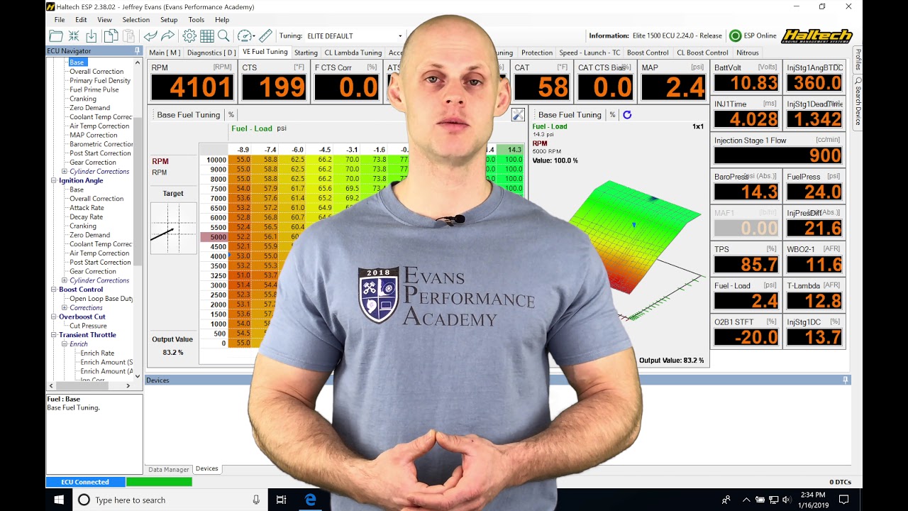 Haltech Elite: Water/Meth Injection | Evans Performance Academy