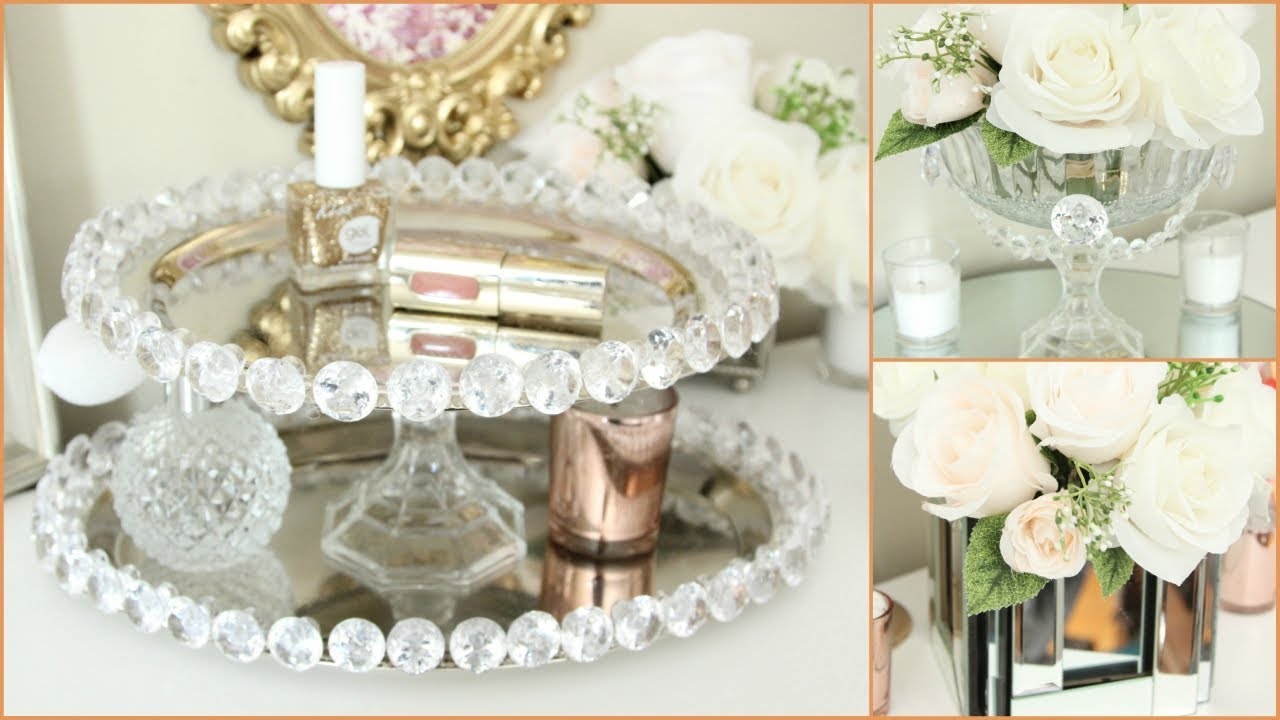 DOLLAR TREE GLAM ROOM DECOR DIY TUTORIAL