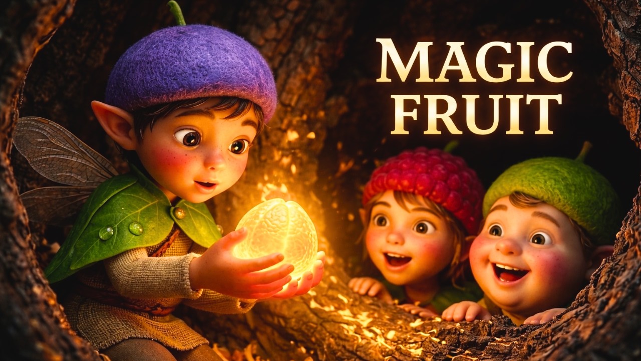 The Secret Magic Seed | Tiny Friends Discover the Fruit Kingdom
