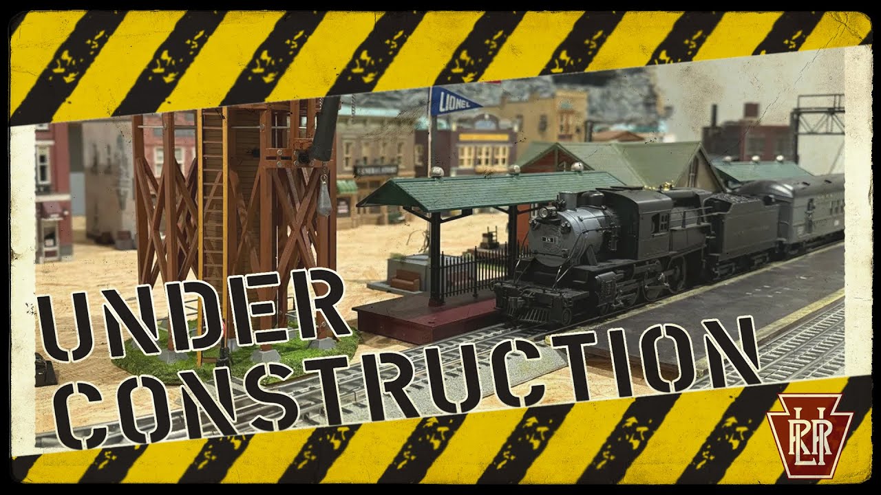 O Gauge Train Layout: October 2025 Construction Update & Train Run!