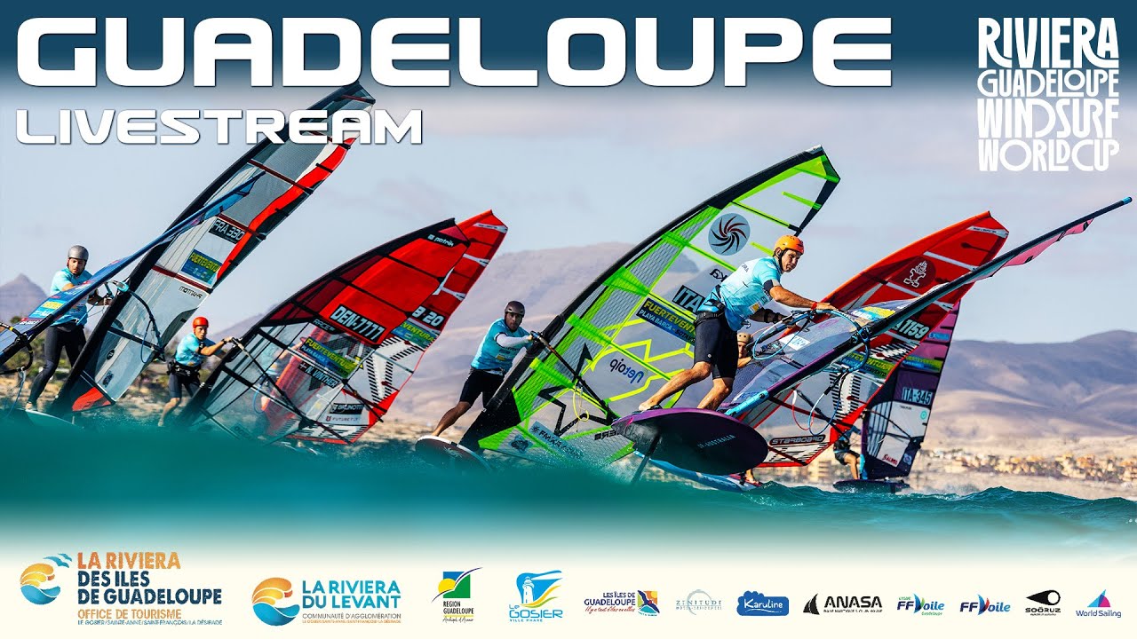 Livestream: 24 April | Riviera Guadeloupe Windsurfing World Cup - PWA Foil Slalom World Tour