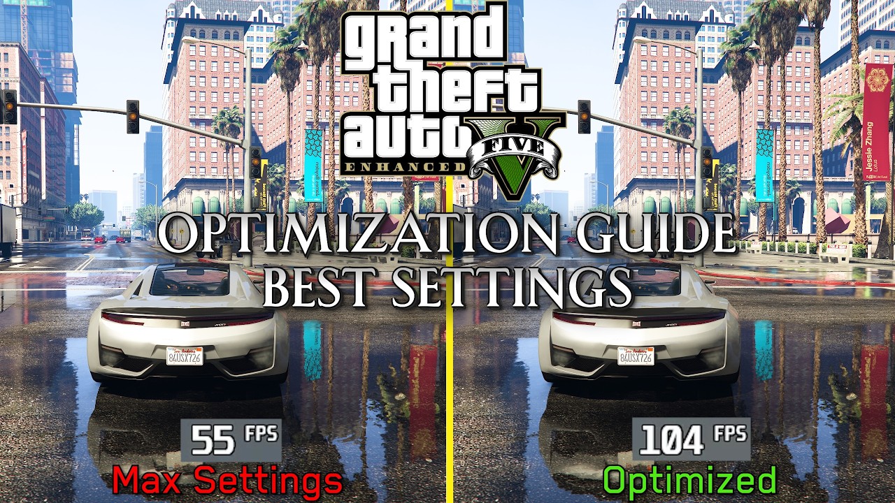 GTA 5 Enhanced | РУКОВОДСТВО ПО ОПТИМИЗАЦИИ | Протестированы все настройки | Лучшие настройки | Т...