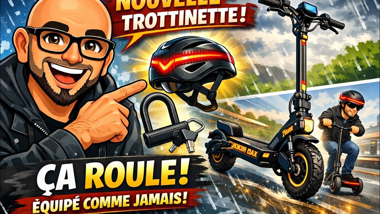 Une Trotinette électrique 