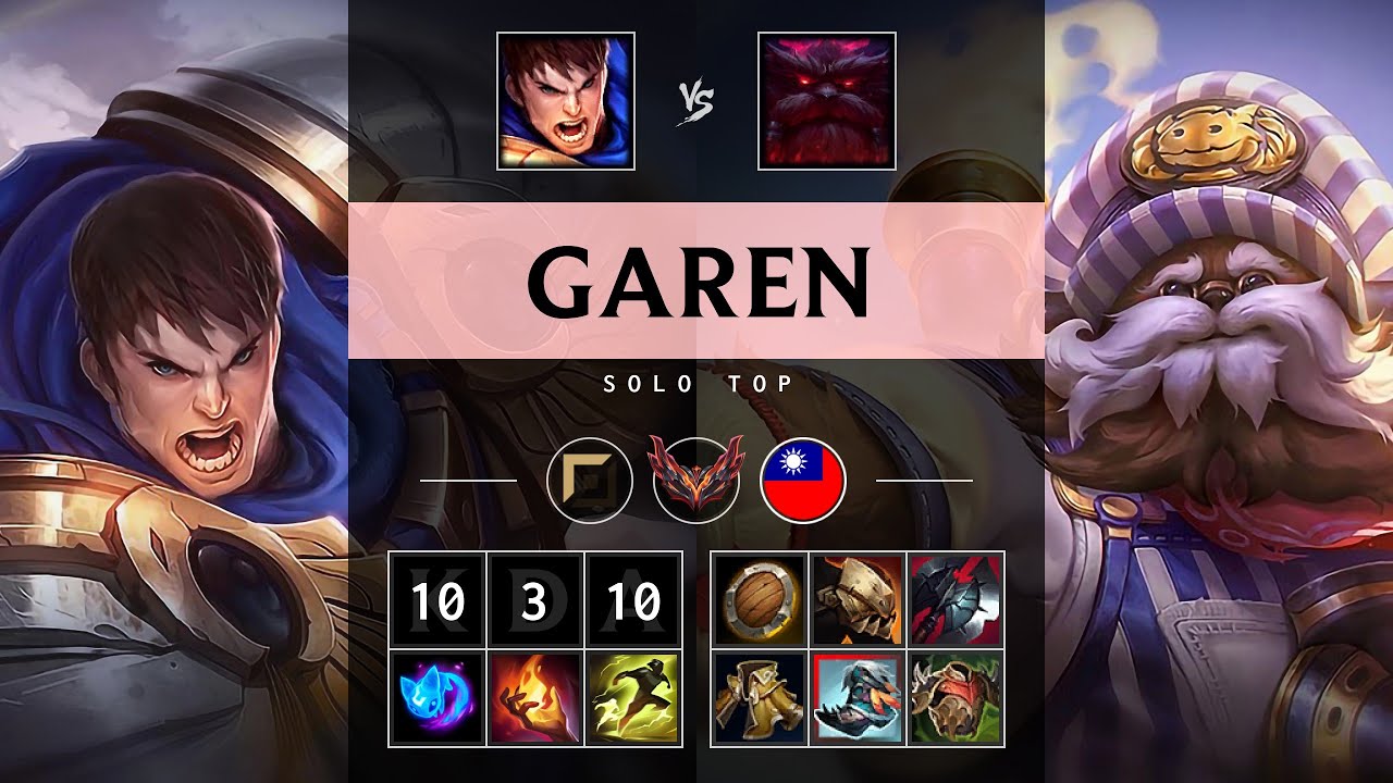 Garen Top vs Ornn - TW Grandmaster Patch 25.15