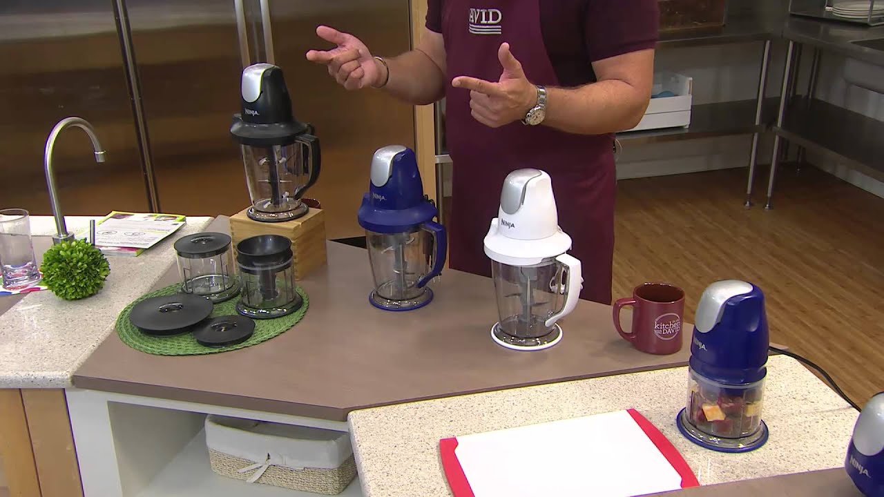 Ninja Master Prep 48 oz. Drink & Food Maker w/2 16oz. PrepBowls with David Venable