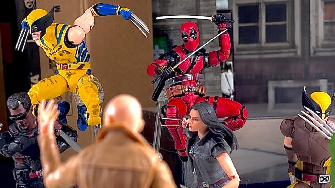 Marvel Legends Deadpool & Wolverine Full Wave Action Figure Review 