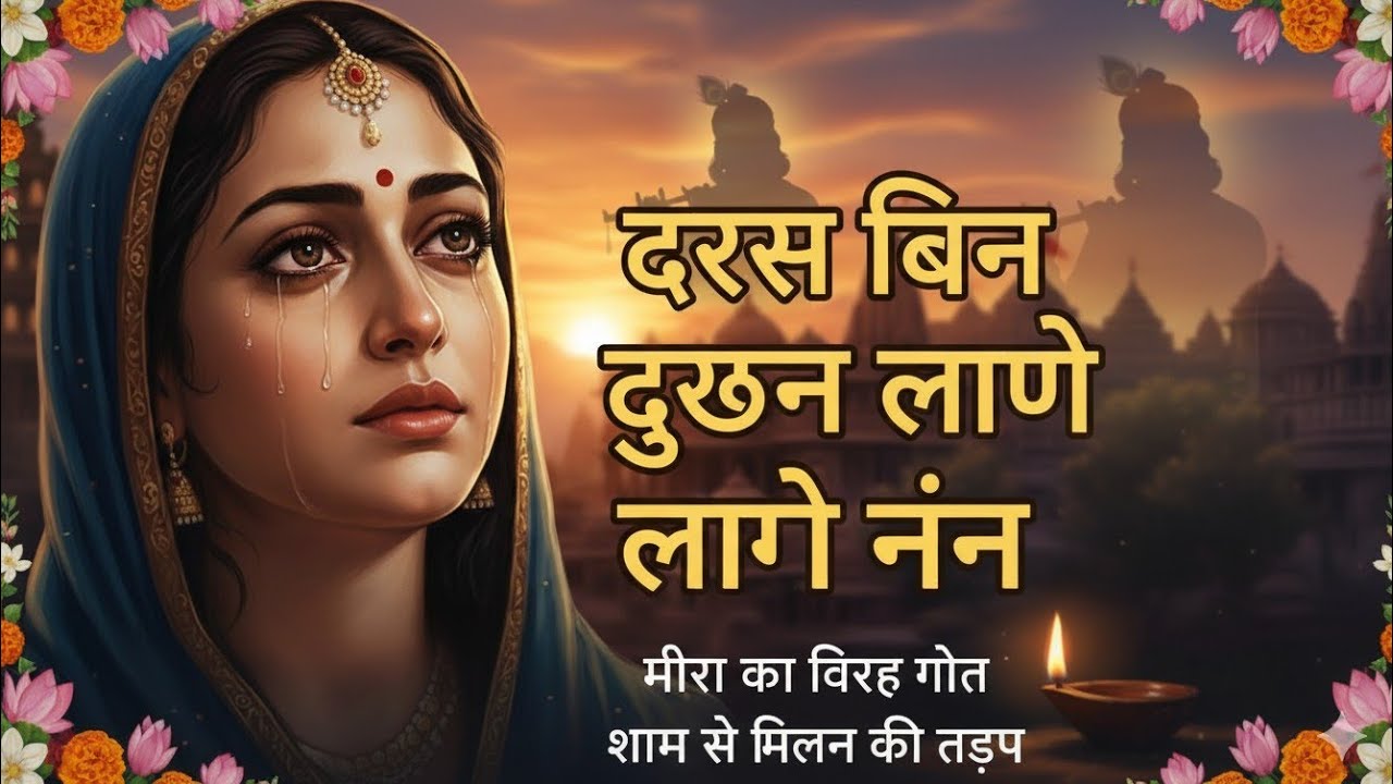 Doohkan lagein naine#vrindavanrassiddhant#meerabai Padavli#shri Baba Maharaj#meerabhajans#virh ras