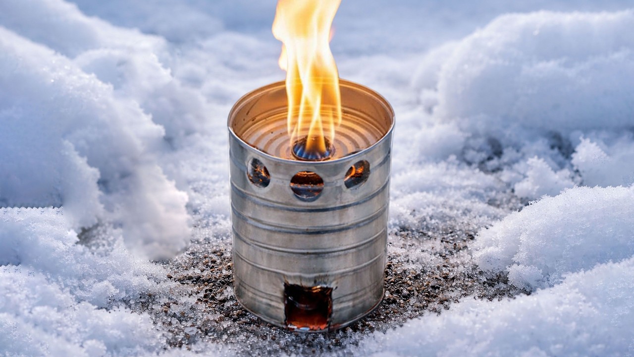 Millions of people don't know this secret! DIY Emergency heater! No gas, no firewood needed!
