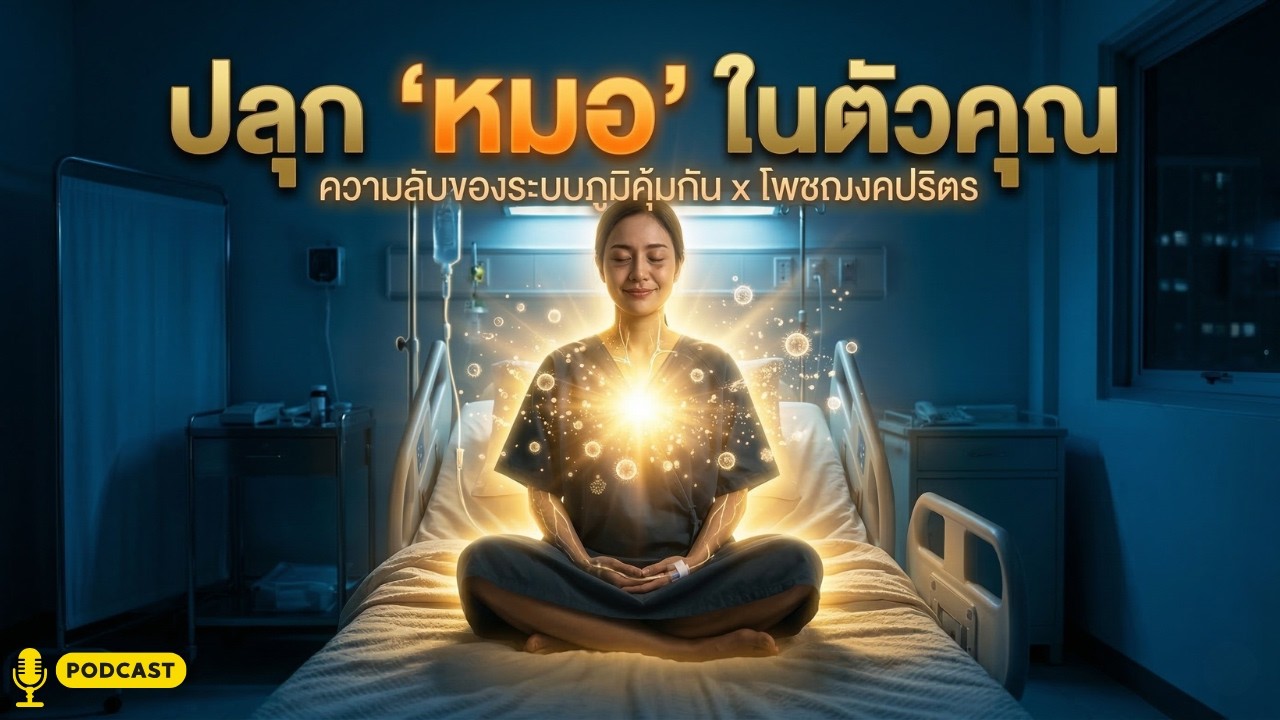 วิธีเยียวยาร่างกายด้วยโพชฌงค์ 7: ปลุกภูมิคุ้มกันต้านโรคร้ายด้วยสมาธิ