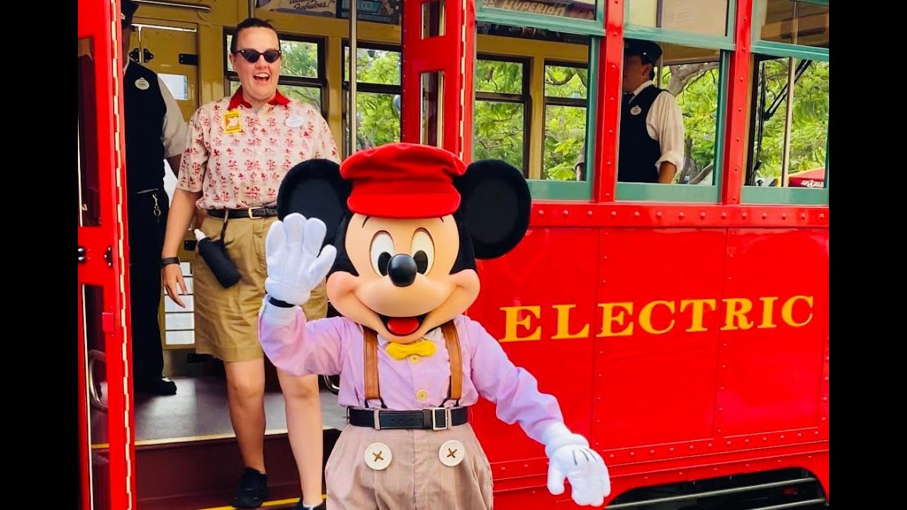 Mickey Mouse and the Return of the Red Car Trolley