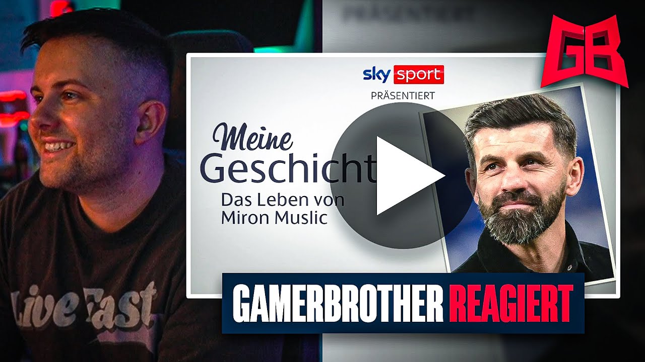 Gänsehaut 🥹 GamerBrother REAGIERT auf SKY - MEINE GESCHICHTE Miron Muslic 😱