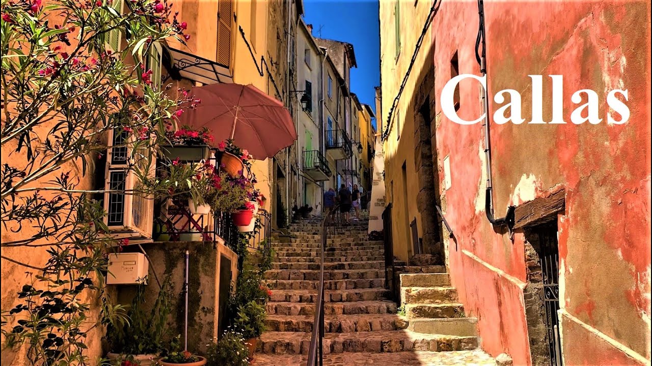 CALLAS 🌳 Village du Var – Côte d’Azur - Visite des villages Français