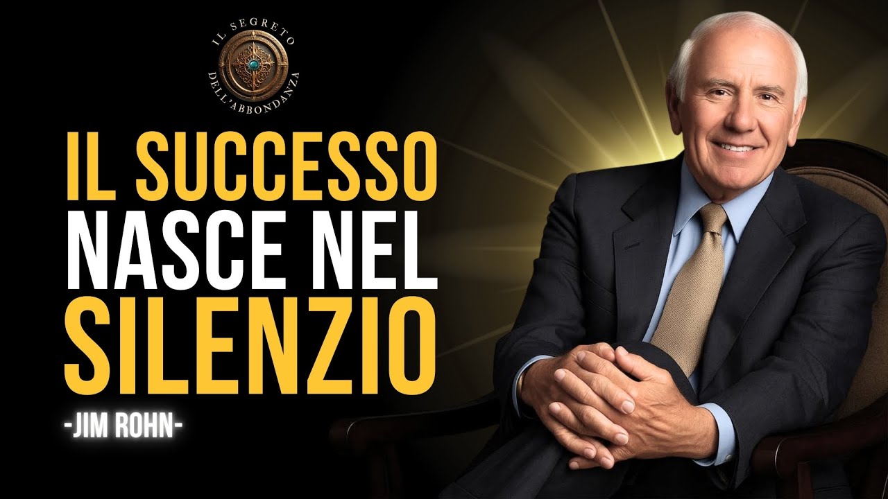 Jim Rohn Italiano | Il Successo AMA il Silenzio | Crescita Personale