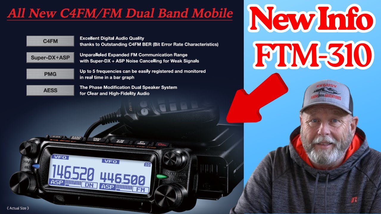 Yaesu releases new info on the FTM 310