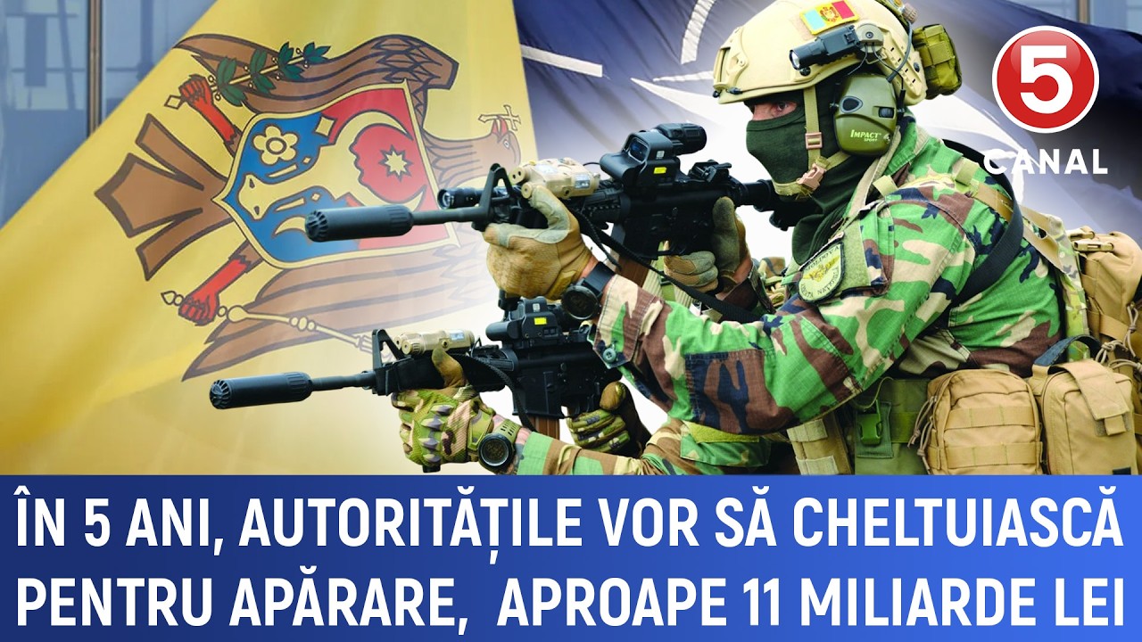 În 5 ani, autoritățile vor să cheltuiască pentru apărare, aproape 11 miliarde lei