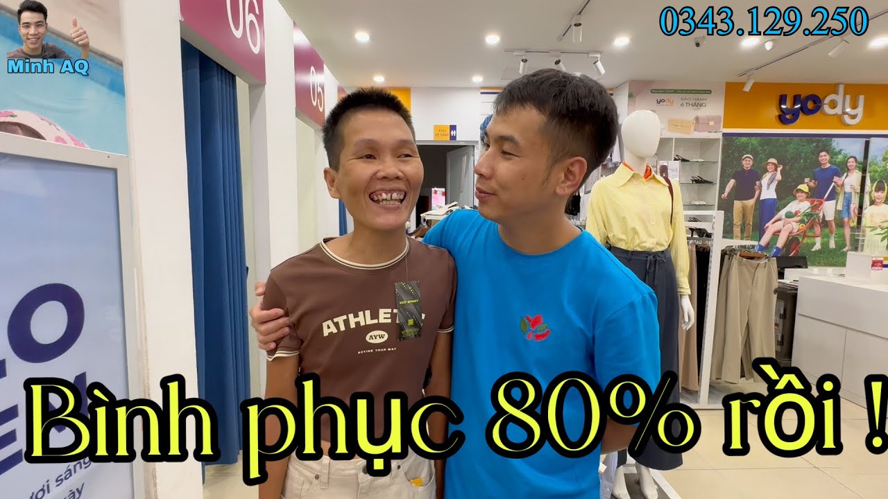 Quá Thần Kỳ ! Chị Loan Bắc Giang Đã Bình Phục 80% | Minh AQ Đưa Chị Đi Mua Quần Áo Mới Ăn Mừng