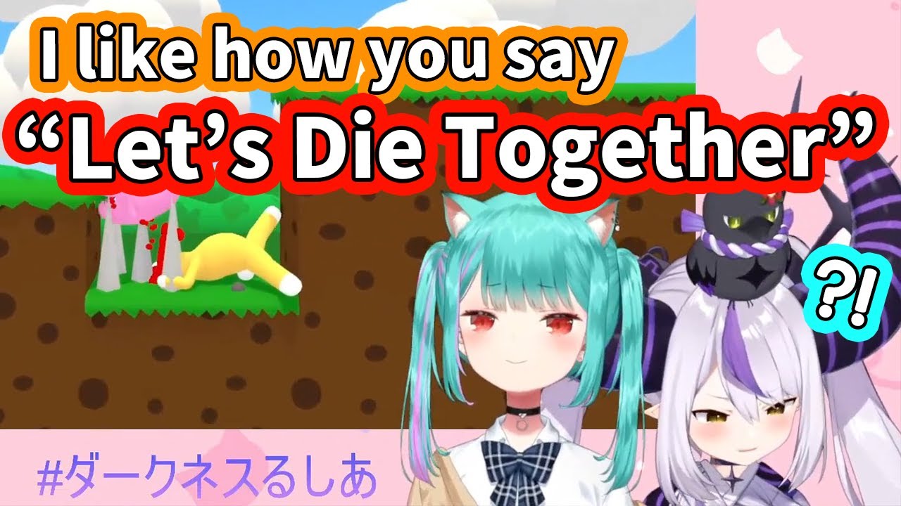 Rushia thinks Laplus would make a good Yandere [ENG Subbed Hololive]