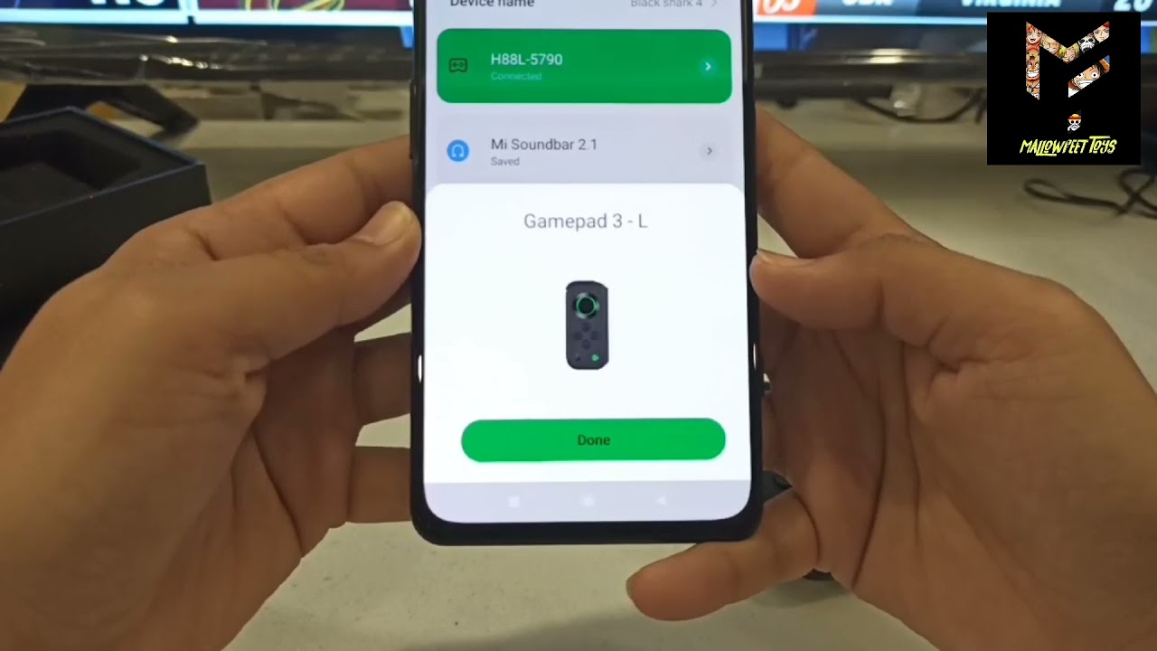 Black Shark Gamepad 3 Set Left