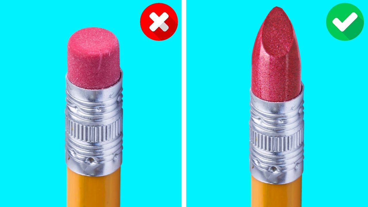 HOW TO SNEAK MAKEUP INTO CLASS | Cool School Tricks And Funny Pranks For Everyone