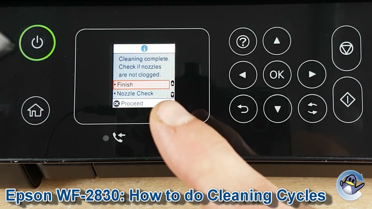 Epson WorkForce WF-2830: How to do Printhead Cleaning Cycles and Improve Print Quality