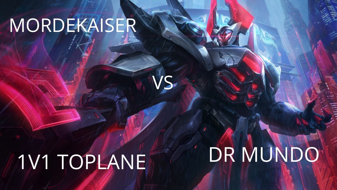 MORDEKAISER VS DR MUNDO (THEY FF'ED AT 15 MIN)!