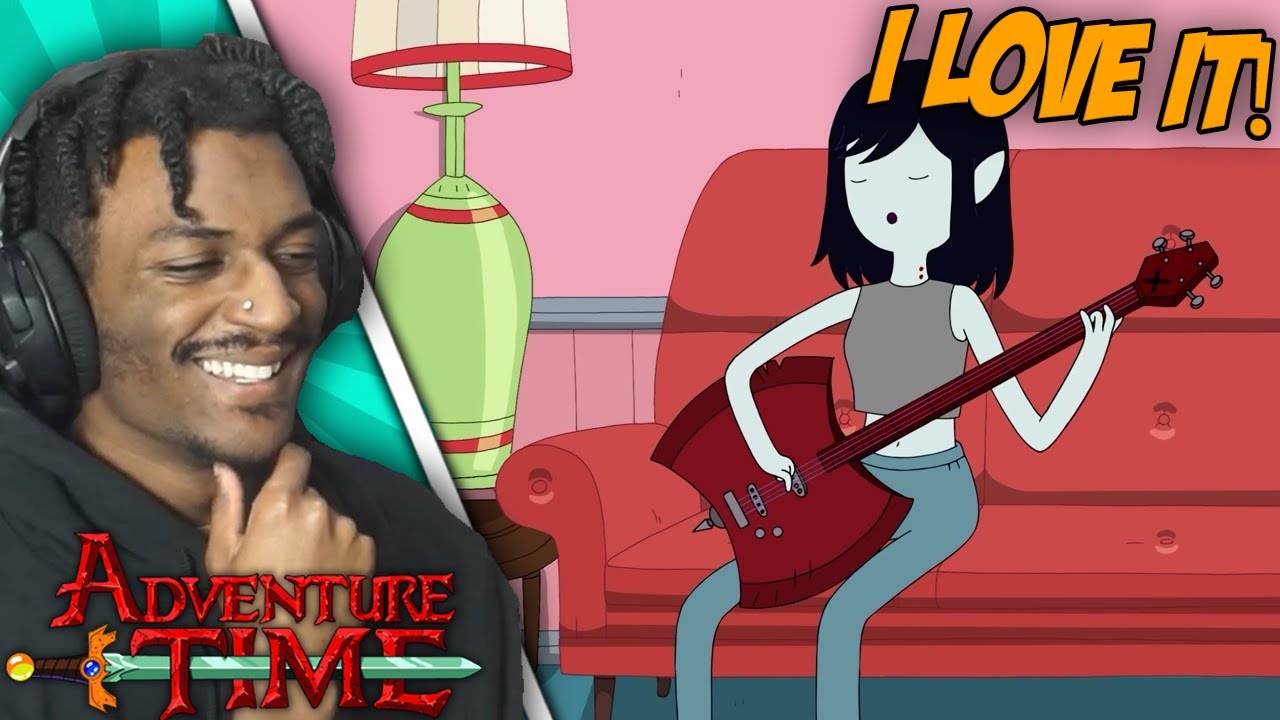 SO I REACTED TO ADVENTURE TIME SONGS FOR THE FIRST TIME!