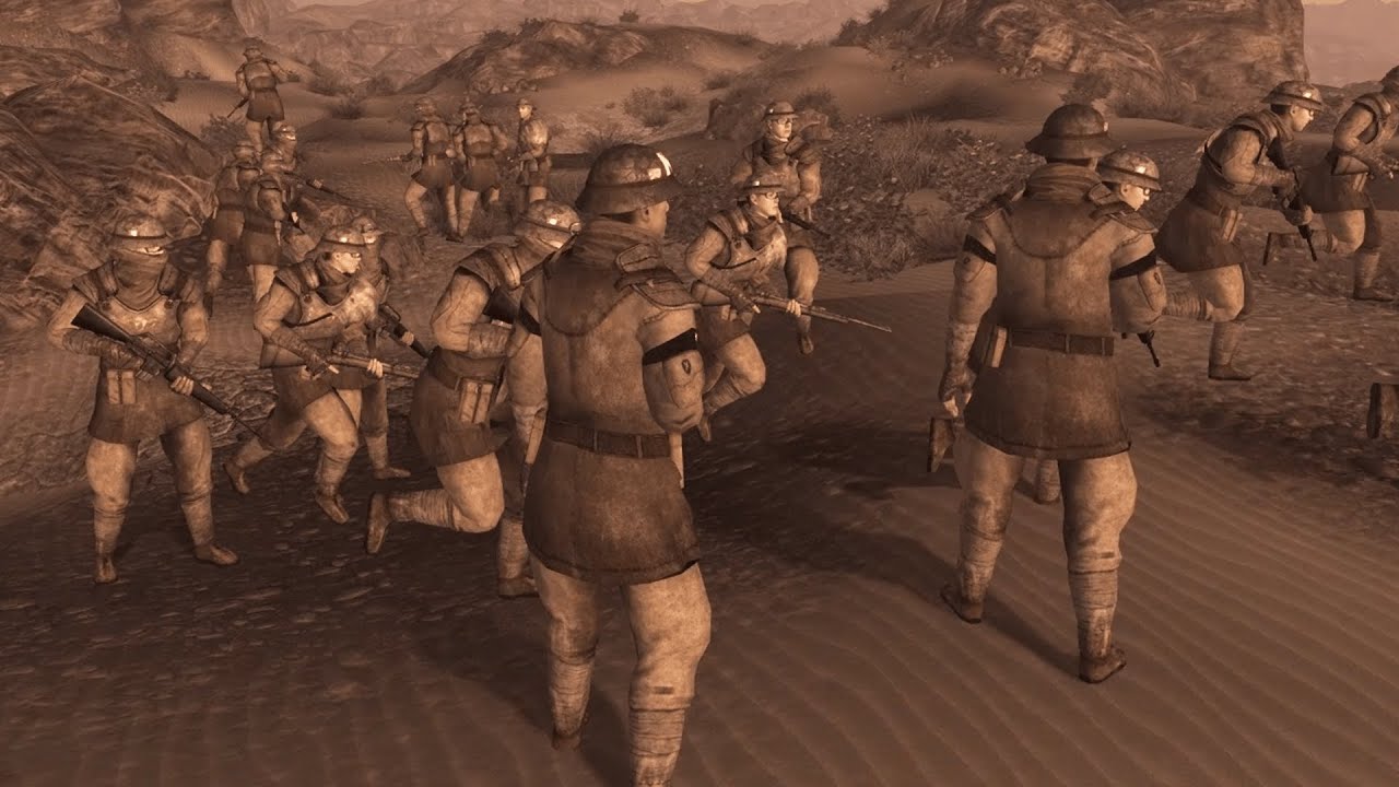 Camp Forlorn Hope VS Nelson | Legion VS NCR Fallout NPC Battles