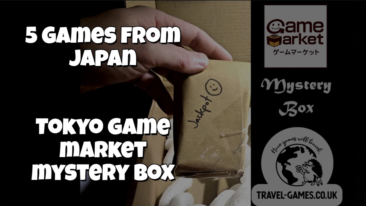 Tokyo Game Market Mystery Box from Travel Games - Mega Edition