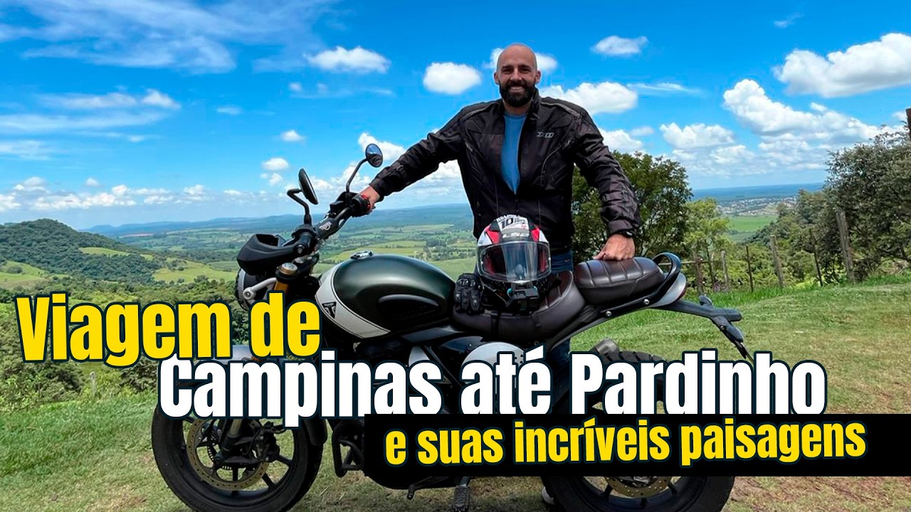 Viagem de moto: de Campinas a Pardinho por dentro