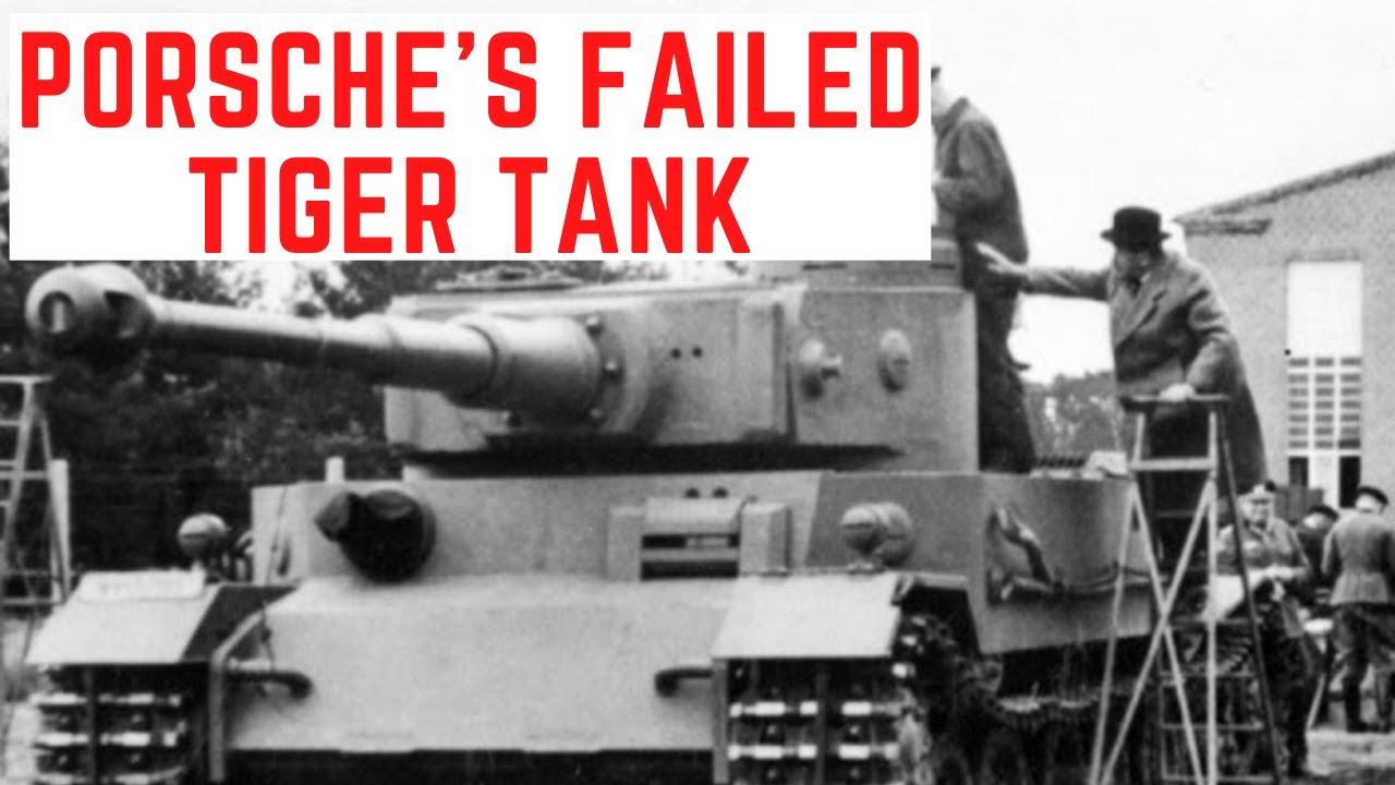 Porsche's FAILED Tiger Tank - VK 45.01 (P)
