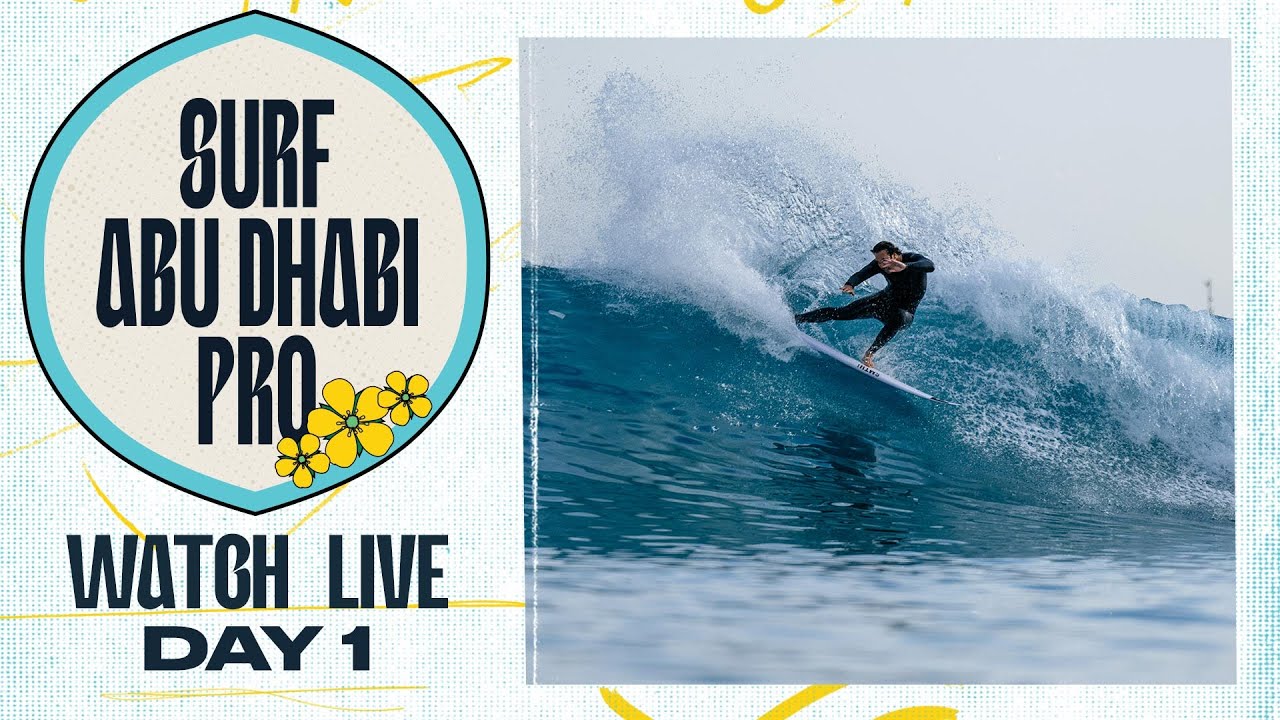 🔴 LIVE - Surf Abu Dhabi Pro 2025 - Day 1