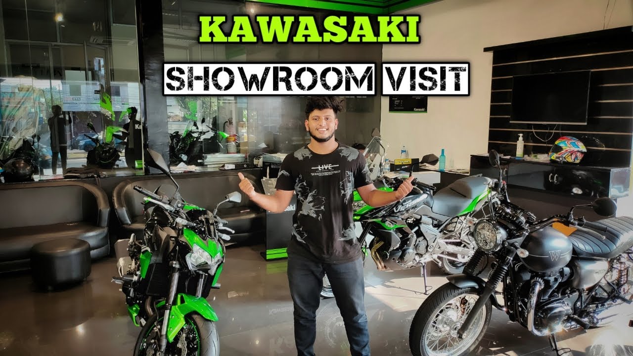 KAWASAKI SHOWROOM VISIT🔥PRICE DETAILS ഇനി സാധരകാരനും വാങ്ങാമോ?