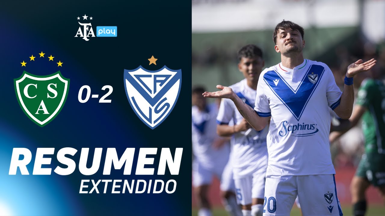 Sarmiento 0 vs. 2 Velez Sarsfield | #TorneoClausura2025 | RESUMEN EXTENDIDO | FECHA 13