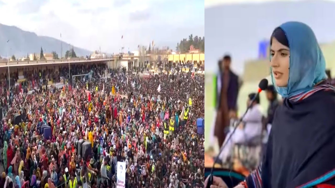 Sammi Deen Baloch Speech Live | Quetta Jalsaw | Baloch Long March @itsBalochiZeemal