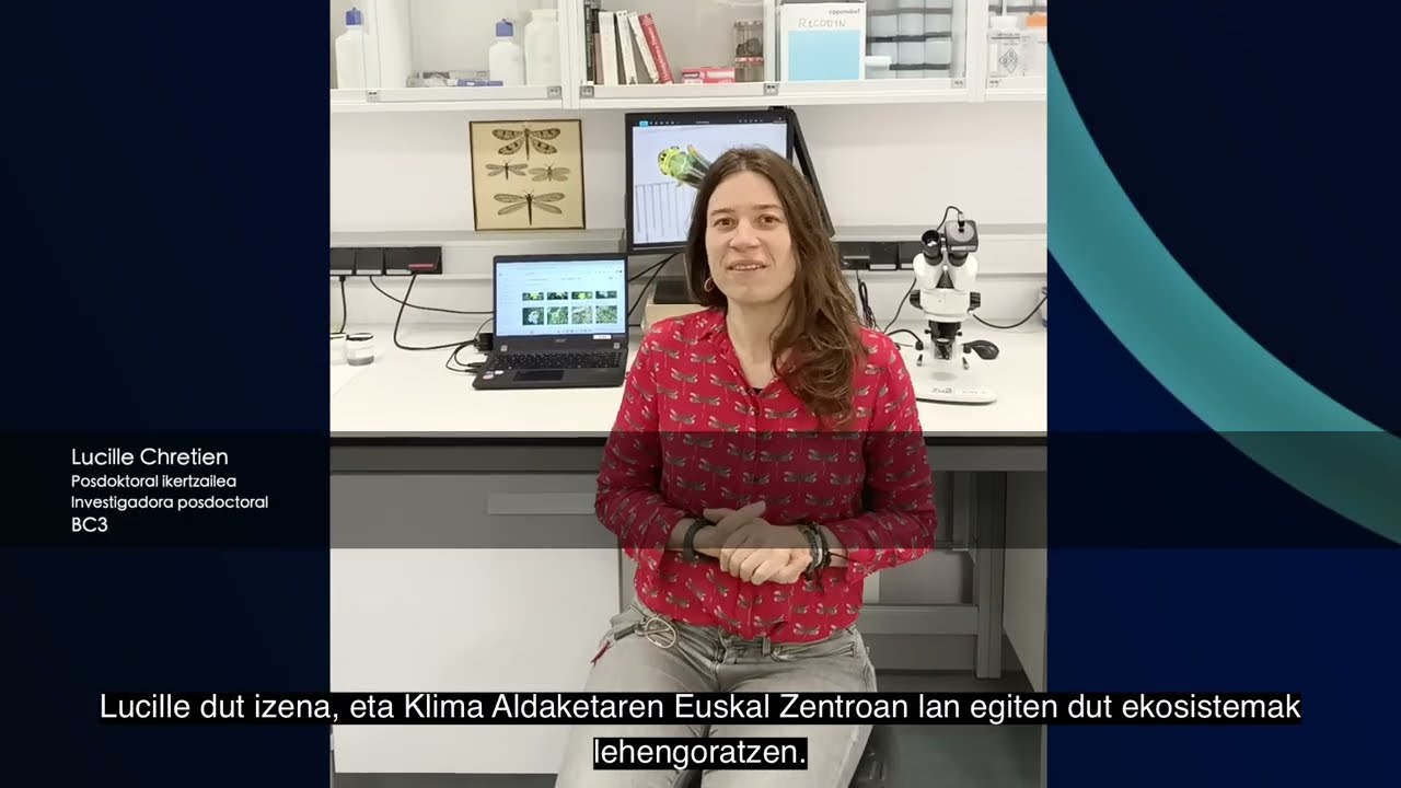 Lucille Chretien – Klima eta jasangarritasunean ikerketa / Investigación en clima y sostenibilidad