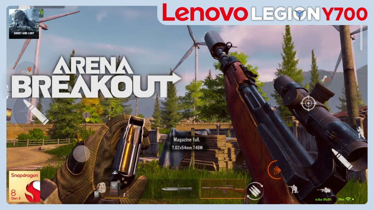 Arena Breakout | Android Gameplay | Legion Y700 (2025) | 16/512 | Snapdragon 8 Gen 3 | Max Settings