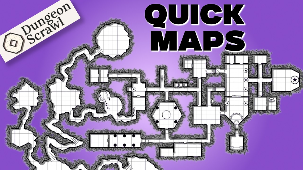 Design and Map DnD Dungeons Quick and Easy!