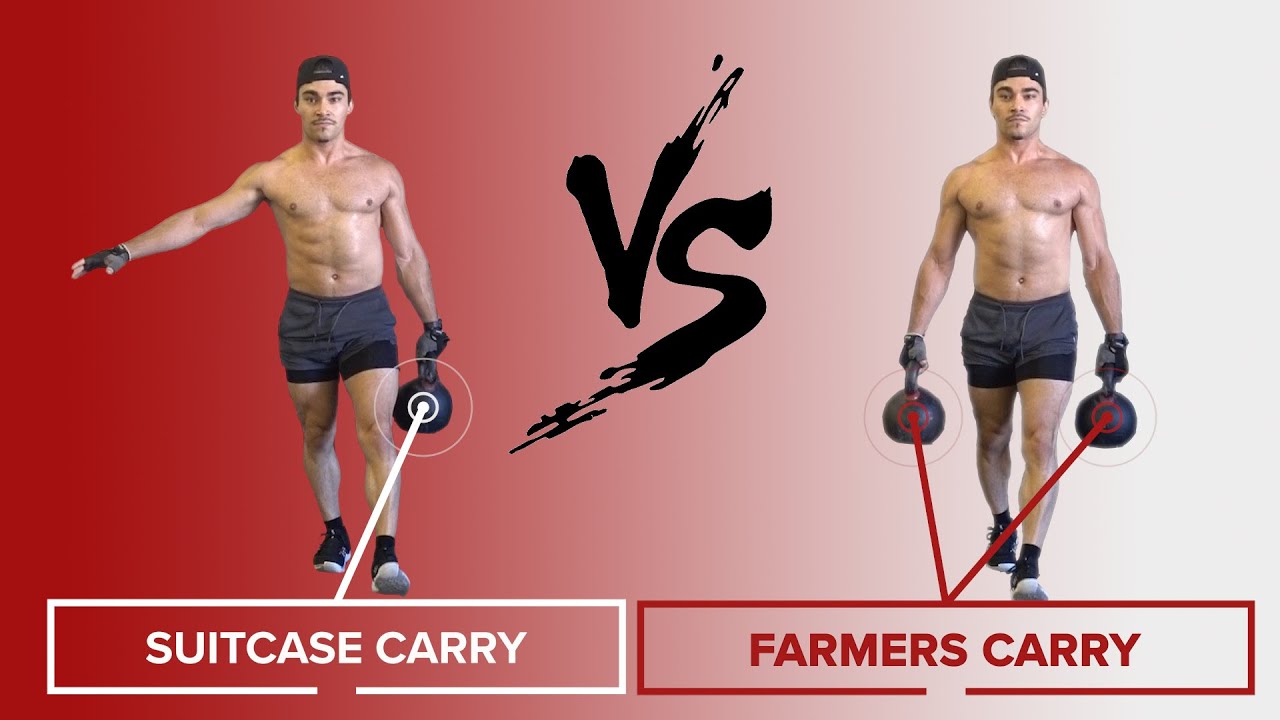 Suitcase VS Farmers Carry (Science-Based) - How to do them & Which one is better?