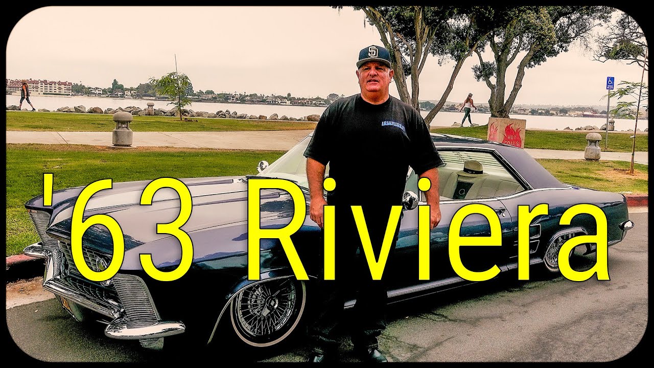 BUICK RIVIERA LOWRIDER 1963 года (4K) | Майк Чиарамитаро | Сан-Диего Эмбаркадеро