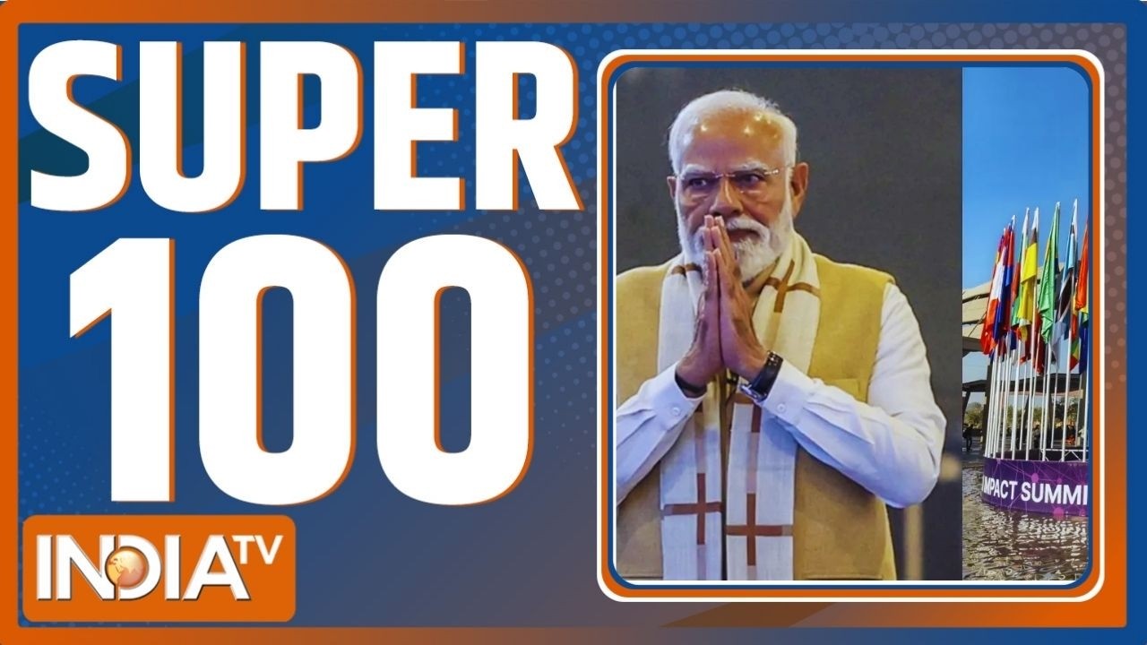 Super 100 News: AI Impact Summit 2026 | PM Modi | CM Yogi- Mohan Bhagwat Meeting | Top Hindi News