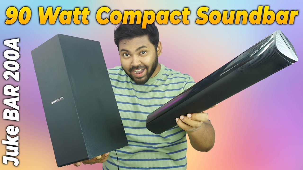 Zebronics Juke BAR 200A Review 🔊 | Best Budget Soundbar with Subwoofer Under ₹4000?