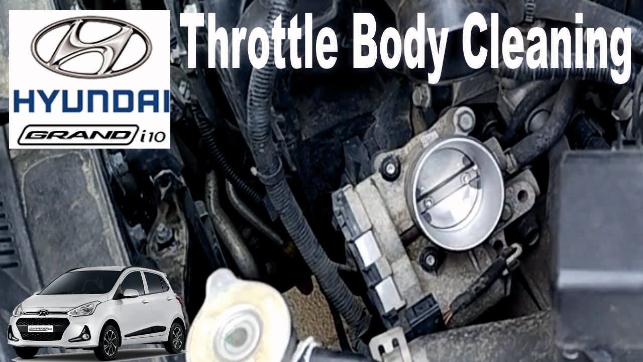 Throttle Body Cleaning Process I Hyundai Grand i10 I RPM Fluctuation Problem