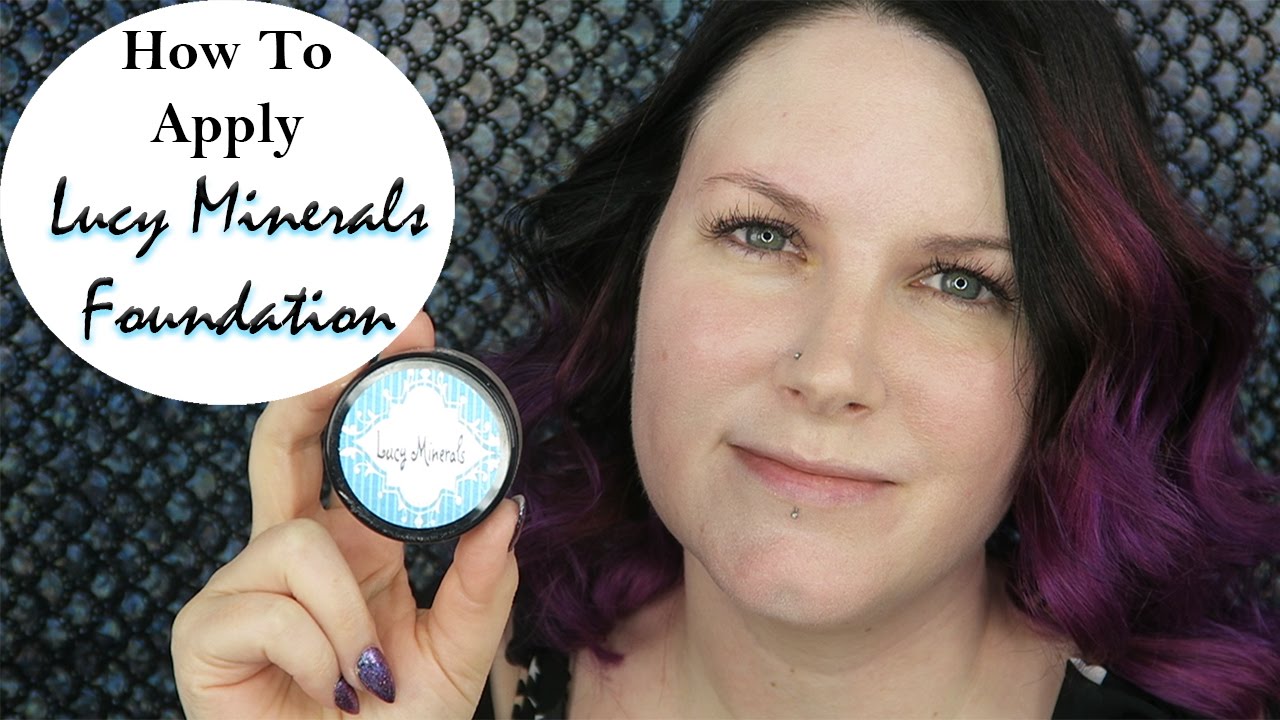 How to Apply Lucy Minerals Original Foundation | 2 methods | Vegan, Gluten Free, Organic | Phyrra