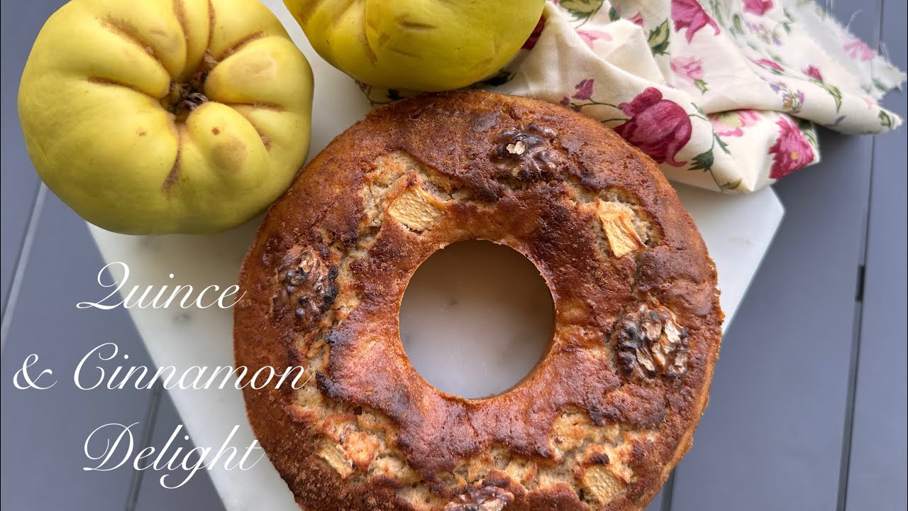 Quince & Cinnamon Delight | كيك به دارچينى 