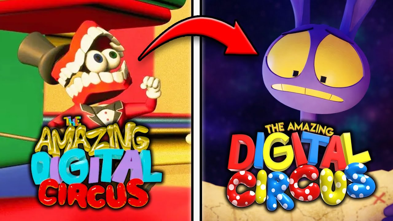 ЭВОЛЮЦИЯ Amazing Digital Circus 2022–2026 (Эпизоды 1–8)
