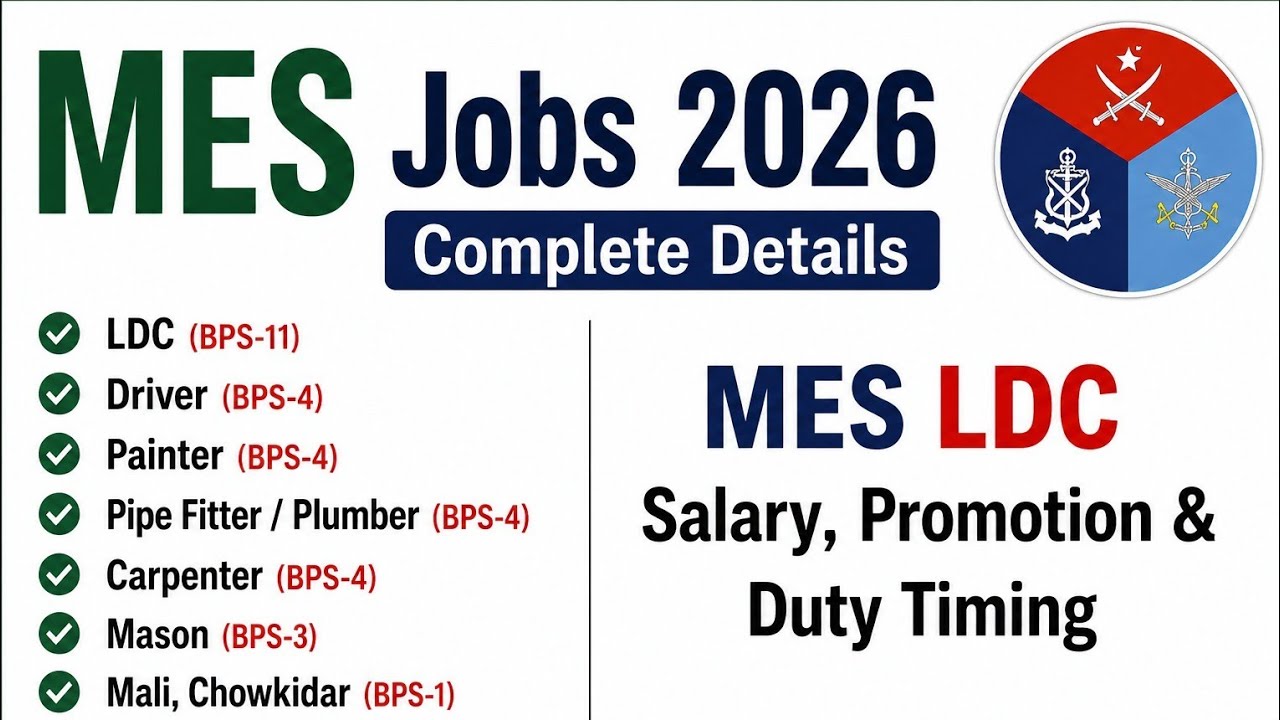 What is MES | MES LDC | Salary, Promotion & Duty Timing | MES Jobs 2026 Complete Details