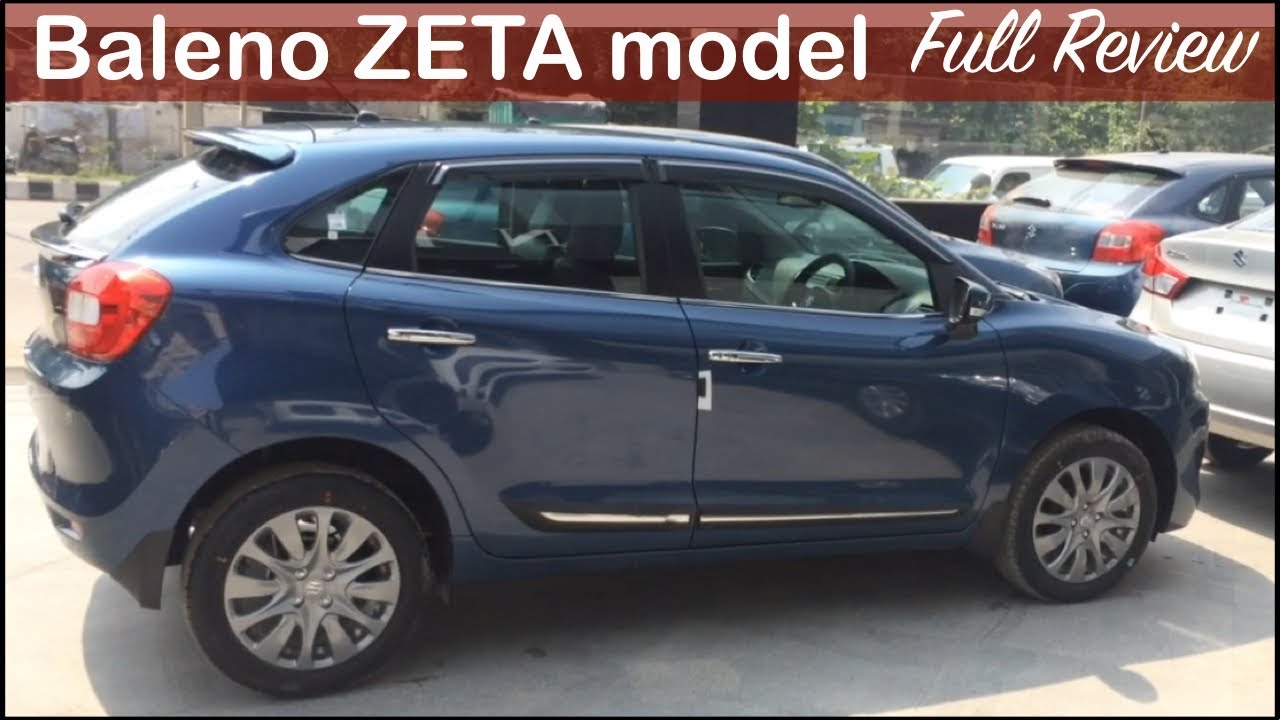 Maruti Baleno Zeta Model Interior,Exterior Walkaround and Review