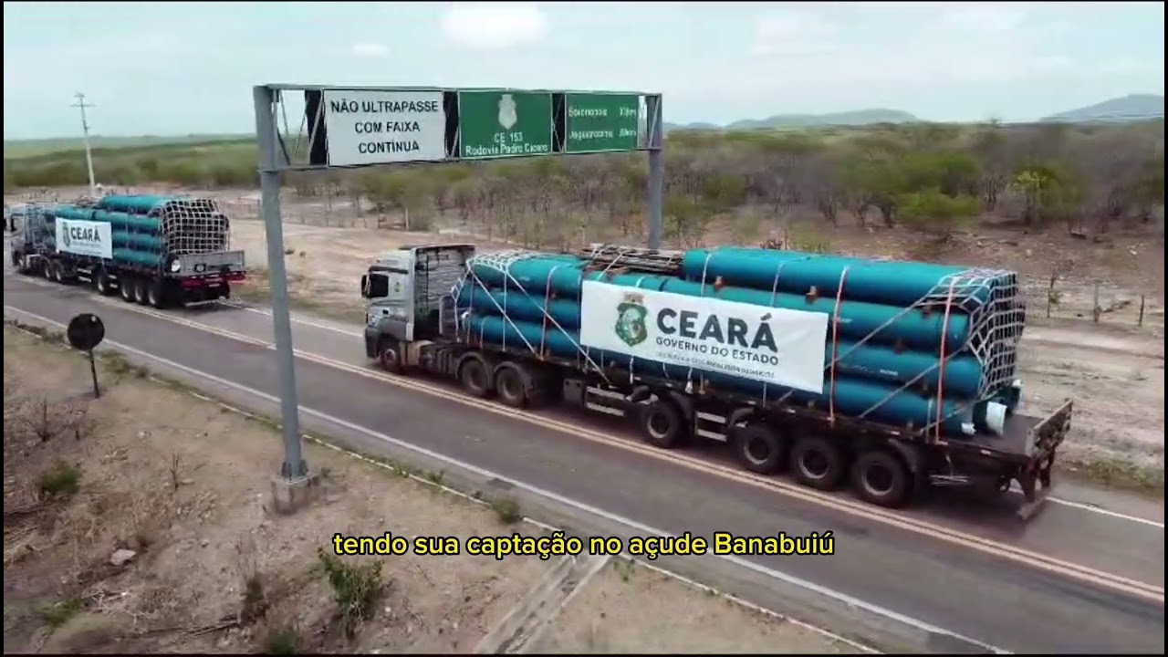 Andamento das obras do Projeto Malha Dagua - 2024