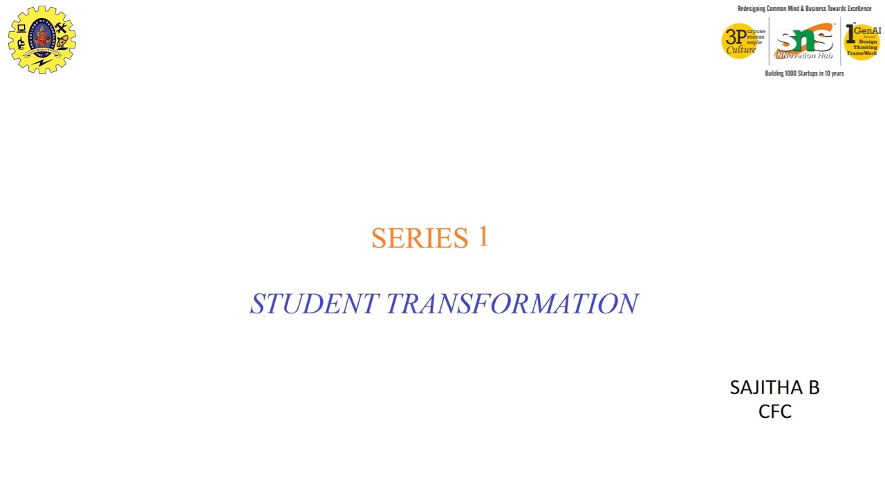 From Confused to Confident| Student Transformation | SNS Institutions